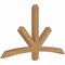 Ekena Millwork Alberta Smooth Timber Gable Bracket, Western Red Cedar, 60"W x 35"H x 3 1/2"D x 3 1/2"F, 14/12 Pitch GBW060X35X0404ALB00SWR - alternate 2